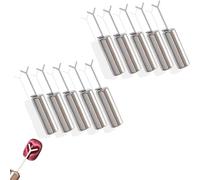 Heart Cat Eye Magnet for Nails, Heart Magnet for Cat Eye Gel Polish, Professional Y-Shaped Guide & 3-Step Salon-Quality Designs, Rust-Proof, Travel-Ready (10PCS)