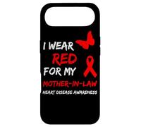 Heart Disease I Wear Red for My Mother-in-Law Ribbon Coque pour iPhone Air