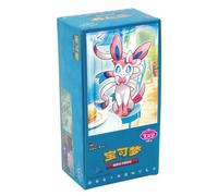 HEART FOR CARDS Pack de Gemmes Pokémon Vol. 2 Dilay CHN 15 ooter paquet de 4 cartes Carte officielle du JCC Pokémon Chiee ox Heartforcard haute protection