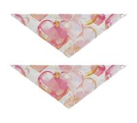 Heart Gems Pet Good Breathability Lot de 2 paquets pour déguisement d'animaux de compagnie à différentes étapes 63,5 x 22,9 cm 20,3 cm