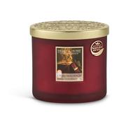 HEART & HOME - Bougie Parfumée à Base de Cire Naturelle de Soja pour la Maison - Ellipse 2 mèches Magie de Noël - Durée de combustion 40h - Cadeau, Décoration et Parfum pour la Maison - Pot en verre