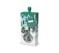 HEART & HOME - Diffuseur d'Ambiance pour la Maison - Diffuseur Parfum Batônnets Sapin de Noël - 70 ml - Cadeau, Décoration et Parfum pour la Maison - Flacon en verre, Vert