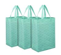 Heart Home Housse pour sari (Multi), Vert, 42 cm x 26 cm x 13 cm, Œil - 3 pièces