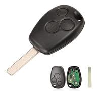 Heart Horse 3 Boutons 433MHz Clé de Voiture télécommande Coque Cle pour Re-Nault Trafic Vivaro Primastar Movano Dacia avec Puce PCF7947 VA2 Lame