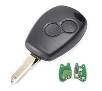 Heart Horse Ask 433Mhz Coque de Clé Télécommande pour Re Nault Master Vivaro Movano Traffic, 2 Boutons Rechange Boitier Clé Telecommande avec PCF7946 Chip NE73 Lame