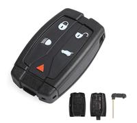 Heart Horse Lot de 2 coques de remplacement pour clé télécommande à 5 boutons pour Freelander avec lame non coupée pour Freelander 2 2006-2015