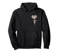 Heart Love Cute Vintage Design for Girlfriends Women Wife Sweat à Capuche