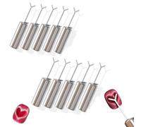 Heart Magnet for Cat Eye Gel Polish, 5 Pack Heart Cat Eye Magnet for Nails, Professional Nail Magnet Sticks for Nail Art Salon, Home(10 Pcs)