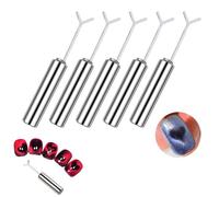 Heart Magnet for Cat Eye Gel Polish, Heart Magnet For Nails, 5-Pack Magnetic Nail Art Kits with Y-Shaped Guide, Create Stunning Heart & Line Designs for DIY Home and Salon Manicures (5 Pcs)