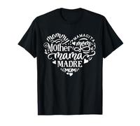 Heart Mother Words Cute Mom Mothers Day for Mommy T-Shirt