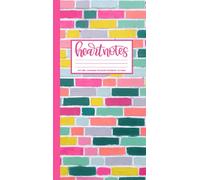 Heart Notes: Small Dot Grid notebook (Standard Traveler's Notebook Sized Notebook Colorful Bricks)