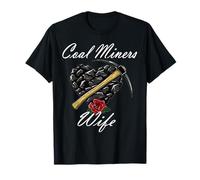 Heart of Coal Pioche Rose Miner's Wife T-Shirt