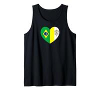 Heart of Faith: Brazil and Vatican United Débardeur