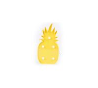 Heart of the home - Ananas Décoration LED - 13 x H. 25 cm - Jaune