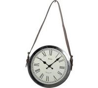 Heart of the home - Pendule avec anse Vintage - Diam. 30 cm - Noir Noir G