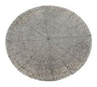 Heart of the home - Set de table design perles Alix - Diam. 30 cm - Argent - Alix Argent G