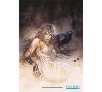 Heart Rock 15393 Drapeau Original Luis Royo, Tissu, Multicolore, 110 x 75 x 0,1 cm