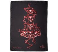 Heart Rock Drapeau original Alchemy Thor's Skullhammer Duotone, tissu, multicolore, 110 x 75 x 0,1 cm