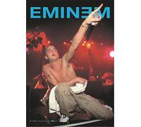 Heart Rock Drapeau original Eminem Live, tissu, multicolore, 110 x 75 x 0,1 cm