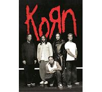 Heart Rock Drapeau Original Korn Hanger, Tissu, Multicolore, 110 x 75 x 0,1 cm