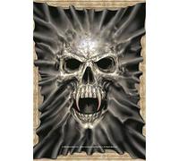 Heart Rock Drapeau Original Spiral Collection The Beast Within, Tissu, Multicolore, 110 x 75 x 0,1 cm