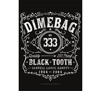 Heart Rock Licensed Drapeau Dimebag Darrel - Label, Tissu, Multicolore, 110 x 75 x 0,1 cm