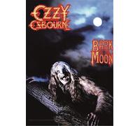 Heart Rock Licensed Drapeau Ozzy Osbourne - Bark at The Moon, Tissu, Multicolore, 110 x 75 x 0,1 cm