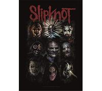 Heart Rock Licensed Drapeau Slipknot - Oxidized, Tissu, Multicolore, 110 x 75 x 0,1 cm