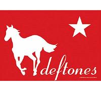 Heart Rock Poster-Drapeau Deftones White Pony