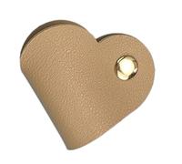 Heart Shape Cable Organizer - Portable PU Leather Heart Shape Cable Organizer, Charging Cables Holder Organizers, Reusable Cables Clips Wire Ties in Multiple Colors Great Gift for Family Friends