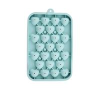 Heart Shape Ice Maker, 20.5x12.5x2.5cm, Flexible Silicone Freezer Molds, Reusable Cocktail Tool, Shaping Treats, Cooling Drinks, Making Dessert Garnishes