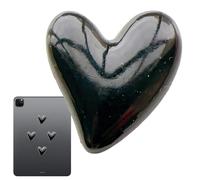 Heart-Shaped Magnetic, Cute Decorative Fridge, 0.79x0.79 inch Mini Magnetic Ornament with Strong Hold Design, Stylish Kitchen Fridge Decor, Compact Home Office Whiteboard Accessory