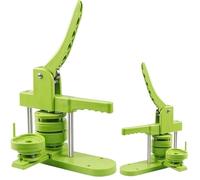 Heart-Shaped Pin Badges Making Machine, 57MM Button Punching Press, DIY Maker for Heart(Sliding-Style)