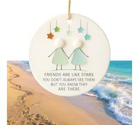 Heart-Shaped Sea Glass Friendship Decor, 2025 New Timeless Friendship Heart Keepsake, Sea Glass Art, for Best Friends, Home Decor (04)