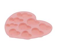 Heart Shaped Silicone Baking Form 9 Cavity | Non - Stick Baking Tool for Mousse/Cupcakes/Chocolates | Flexible Food Grade Form for Home Kitchen