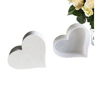 Heart Silicone Mold - 10x10.5cm Valentine's Day Resin Mold | Hollow Solid Heart Casting | DIY Resin Crafts, Glitter, Dried Flower, Handmade Gift, Cake Topper, Home Decoration, Craft Tool