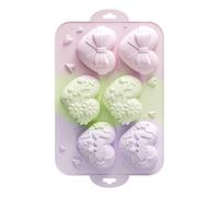 Heart Silicone Mold, Chocolate Heart Molds, Food-Grade Embossed Mould, Flexible Non-Stick Material, Ideal for Valentine’s Day, Crafting, Cheese, Mousse, Pudding, Cake, Jelly and Soap Making