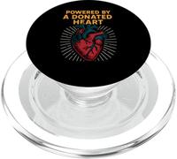 Heart Warrior, propulsé par Un Don de Heart Cool Mens Get Well PopSockets PopGrip pour MagSafe