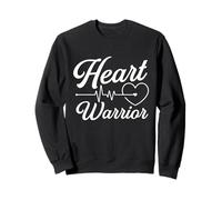 Heart Warrior - Survivant d'une Crise Cardiaque - Récupération chirurgicale Cardiaque Sweatshirt