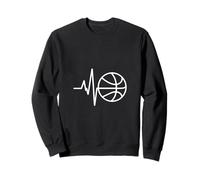 Heartbeat Ballon de Basketball Pulse Love Sweatshirt