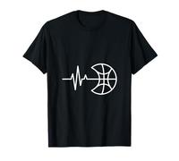 Heartbeat Ballon de Basketball Pulse Love T-Shirt