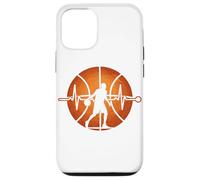 Heartbeat Basketball Basket Hoop Player Coque pour iPhone 12/12 Pro