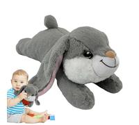 Heartbeat Bunny pour chien - Lapin apaisant - Aide à la relaxation moderne pour chiot - Peluche - Décoration confortable pour animaux de compagnie - Soulage le stress - Jouet pour animal de compagnie