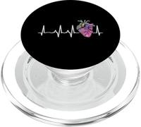 Heartbeat from Human Real Heart Medical Anatomical Graphic PopSockets PopGrip pour MagSafe