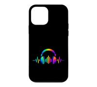 Heartbeat Headphone Tie Dye Sound Lover Engineer Producer DJ Coque pour iPhone 12 Mini