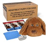 Heartbeat Hound - Chiot apaisant en forme de battement de cœur pour chiens | Jouet en peluche apaisant pour chien