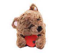 Heartbeat Jouet en peluche pour chien et chat (café)