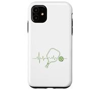 Heartbeat Line Balle de Padel pour Amateurs de Pickleball Coque pour iPhone 11