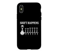 Heartbeat Mechanic Manette de Transmission Manuelle pour Homme Coque pour iPhone X/XS