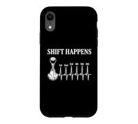 Heartbeat Mechanic Manette de Transmission Manuelle pour Homme Coque pour iPhone XR